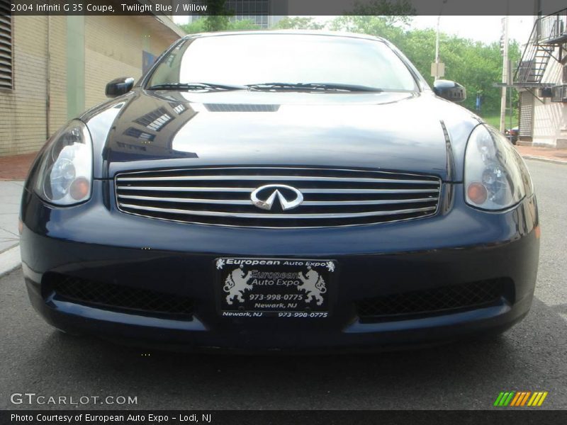 Twilight Blue / Willow 2004 Infiniti G 35 Coupe