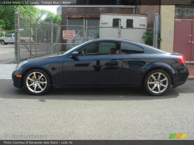 Twilight Blue / Willow 2004 Infiniti G 35 Coupe