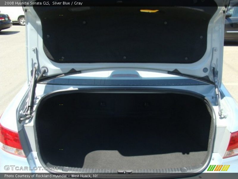 Silver Blue / Gray 2008 Hyundai Sonata GLS