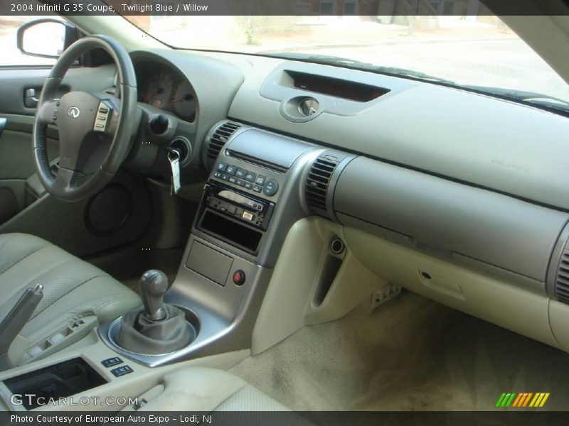 Twilight Blue / Willow 2004 Infiniti G 35 Coupe