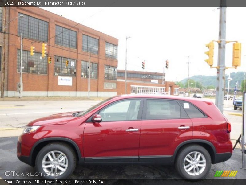  2015 Sorento LX Remington Red