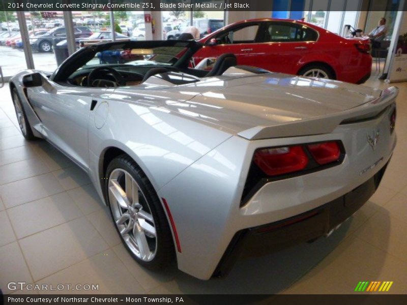 Blade Silver Metallic / Jet Black 2014 Chevrolet Corvette Stingray Convertible Z51