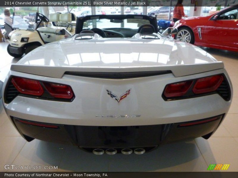 Blade Silver Metallic / Jet Black 2014 Chevrolet Corvette Stingray Convertible Z51