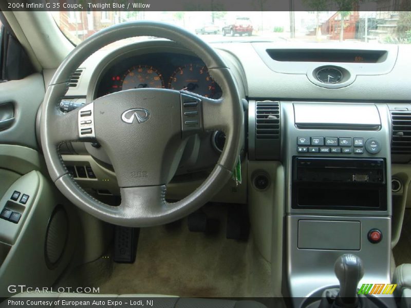Twilight Blue / Willow 2004 Infiniti G 35 Coupe