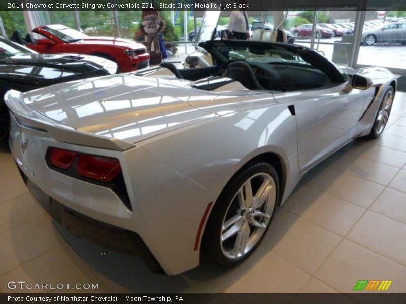 Blade Silver Metallic / Jet Black 2014 Chevrolet Corvette Stingray Convertible Z51
