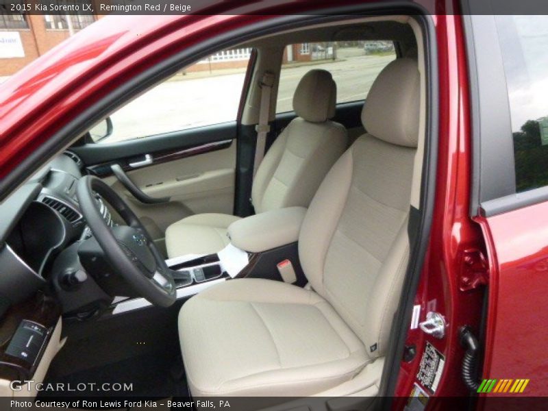 Remington Red / Beige 2015 Kia Sorento LX