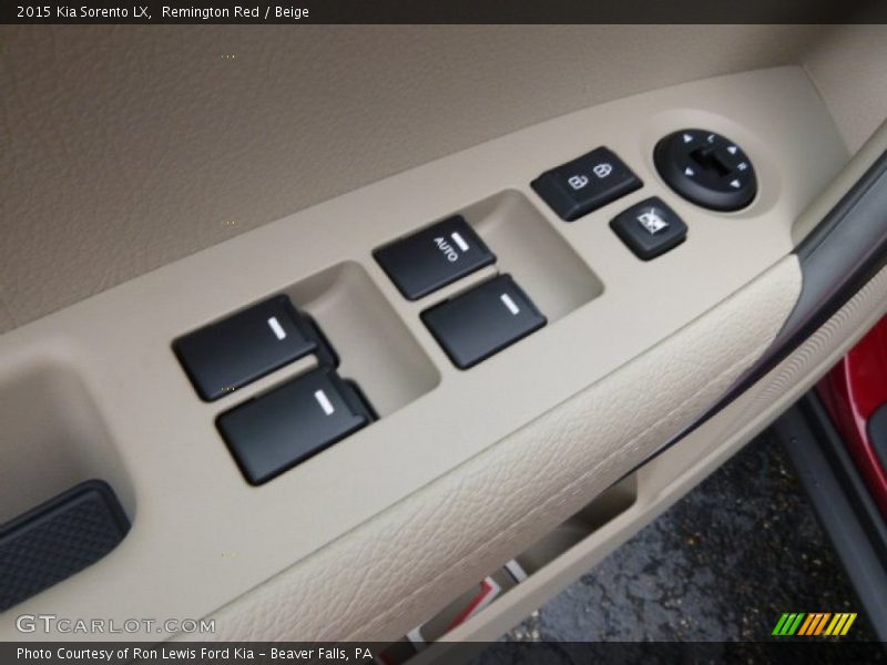 Remington Red / Beige 2015 Kia Sorento LX