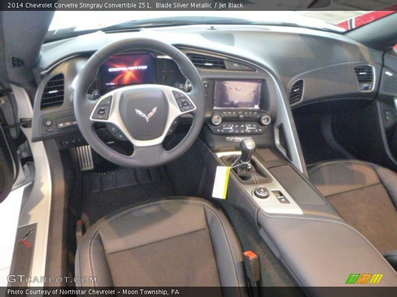  2014 Corvette Stingray Convertible Z51 Jet Black Interior