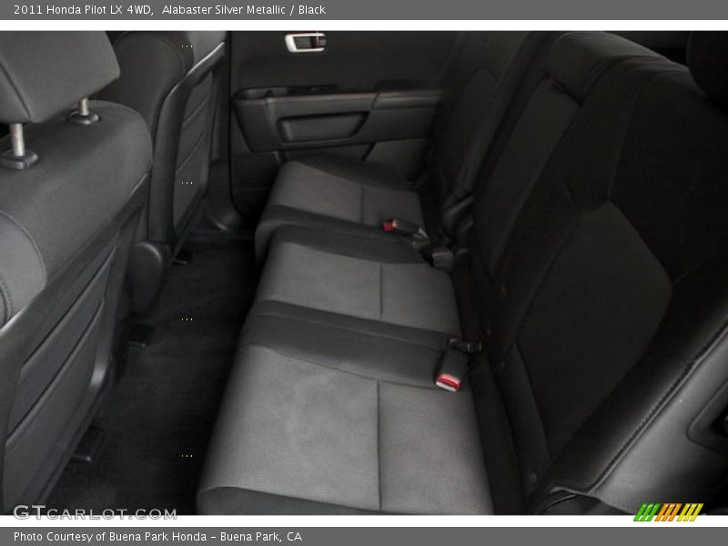 Alabaster Silver Metallic / Black 2011 Honda Pilot LX 4WD