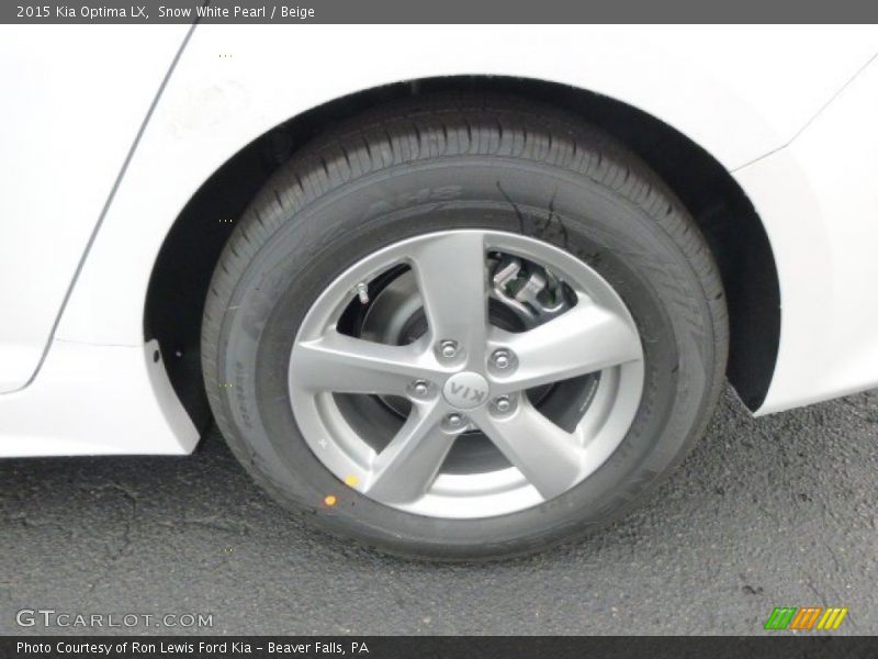  2015 Optima LX Wheel