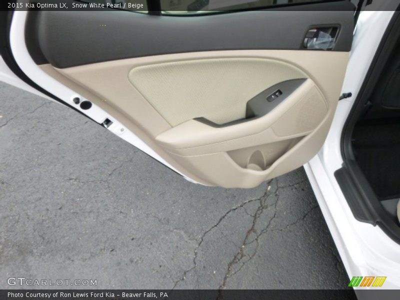 Door Panel of 2015 Optima LX