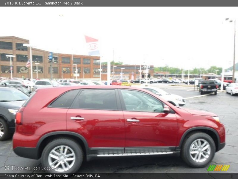 Remington Red / Black 2015 Kia Sorento LX