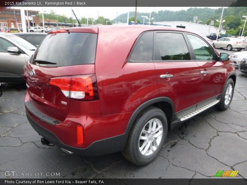 Remington Red / Black 2015 Kia Sorento LX