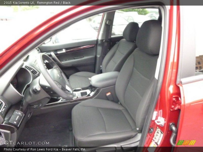 Remington Red / Black 2015 Kia Sorento LX