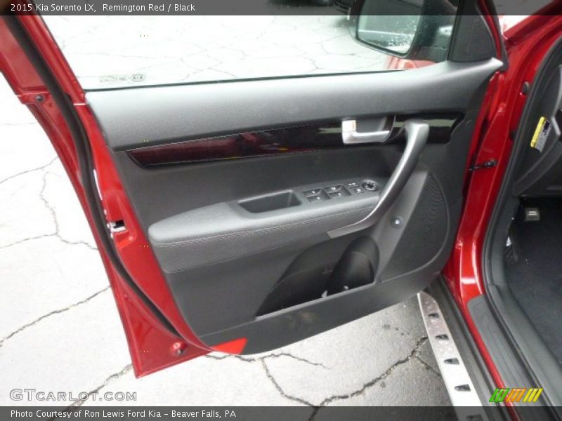 Remington Red / Black 2015 Kia Sorento LX