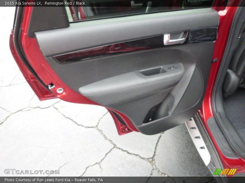 Remington Red / Black 2015 Kia Sorento LX