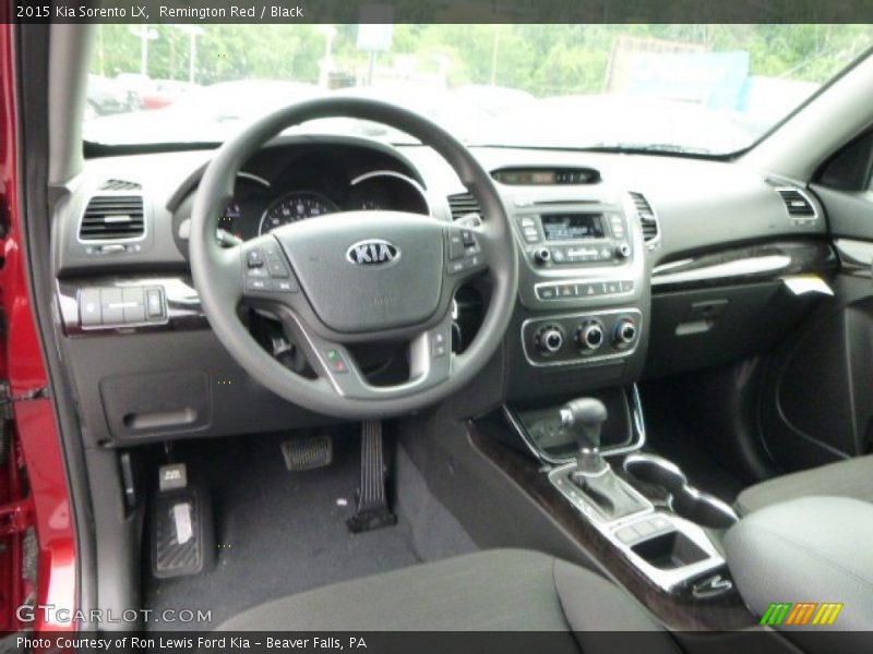 Remington Red / Black 2015 Kia Sorento LX