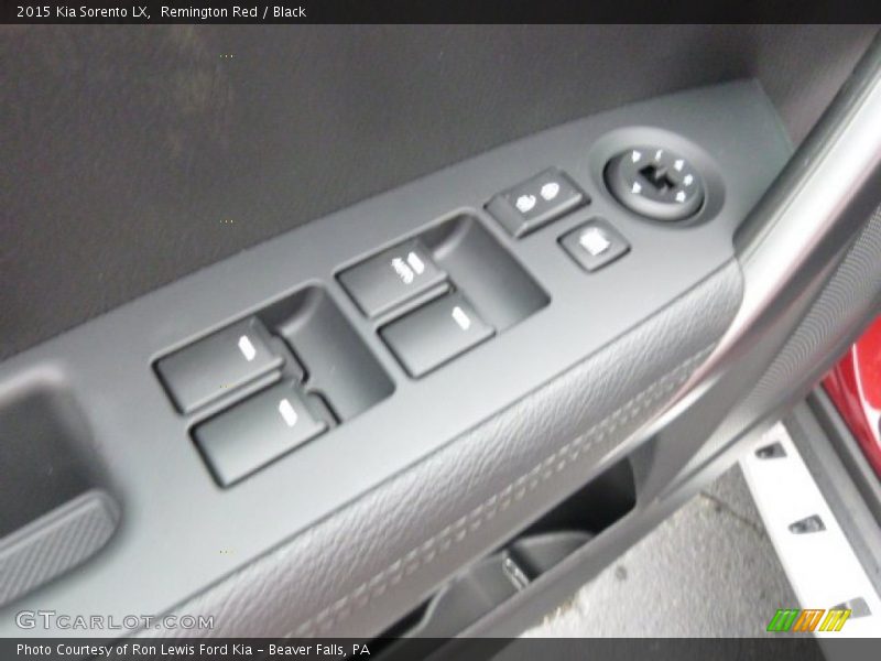 Remington Red / Black 2015 Kia Sorento LX