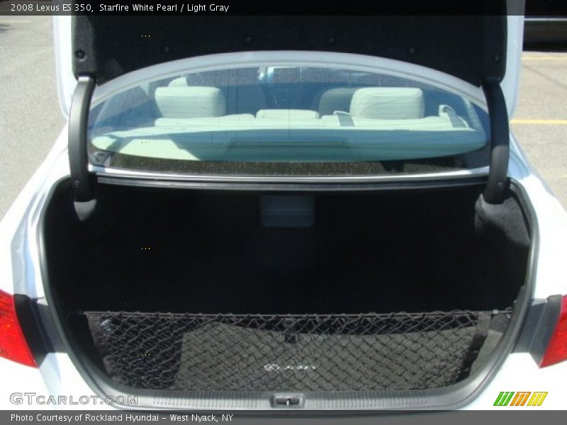 Starfire White Pearl / Light Gray 2008 Lexus ES 350