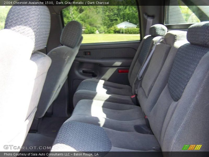 Dark Gray Metallic / Dark Charcoal 2004 Chevrolet Avalanche 1500