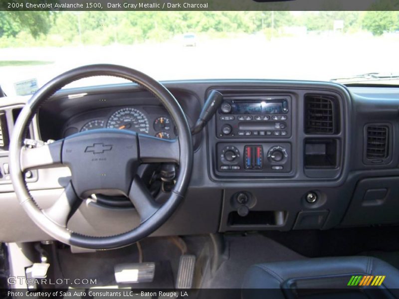 Dark Gray Metallic / Dark Charcoal 2004 Chevrolet Avalanche 1500