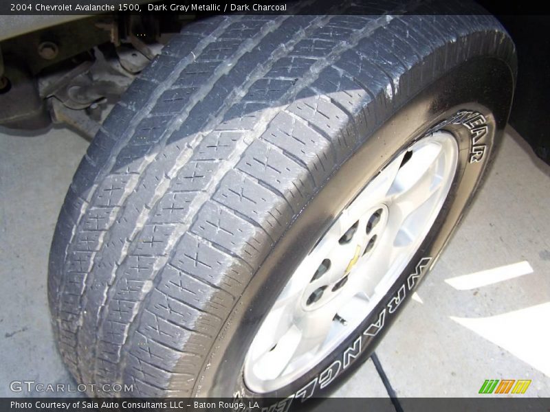 Dark Gray Metallic / Dark Charcoal 2004 Chevrolet Avalanche 1500