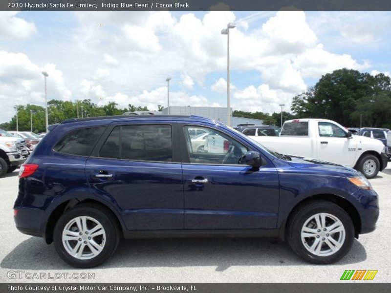  2010 Santa Fe Limited Indigo Blue Pearl