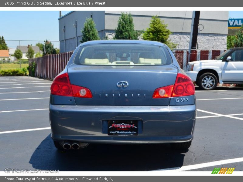 Lakeshore Slate Blue / Wheat 2005 Infiniti G 35 x Sedan
