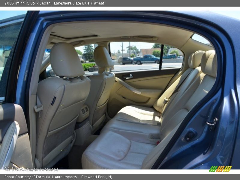Lakeshore Slate Blue / Wheat 2005 Infiniti G 35 x Sedan