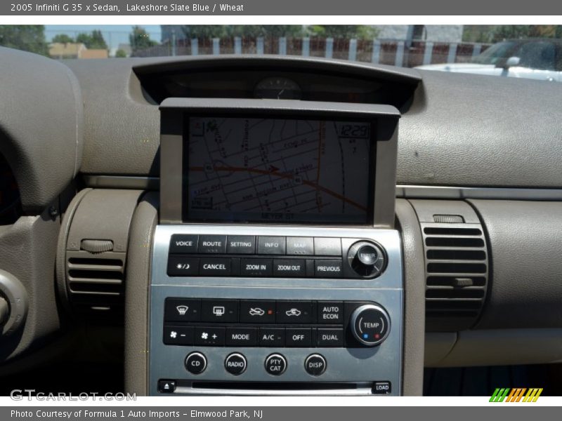 Lakeshore Slate Blue / Wheat 2005 Infiniti G 35 x Sedan