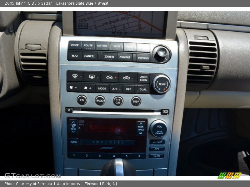 Lakeshore Slate Blue / Wheat 2005 Infiniti G 35 x Sedan