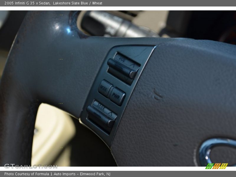 Lakeshore Slate Blue / Wheat 2005 Infiniti G 35 x Sedan