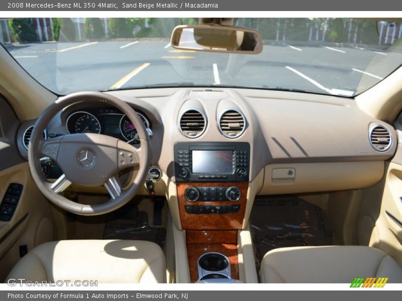 Sand Beige Metallic / Macadamia 2008 Mercedes-Benz ML 350 4Matic