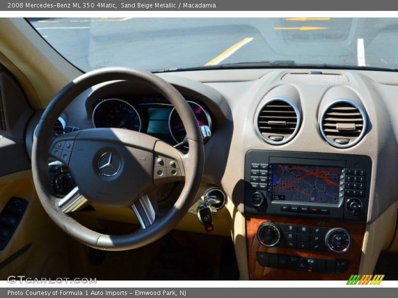 Sand Beige Metallic / Macadamia 2008 Mercedes-Benz ML 350 4Matic