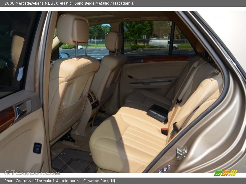 Sand Beige Metallic / Macadamia 2008 Mercedes-Benz ML 350 4Matic