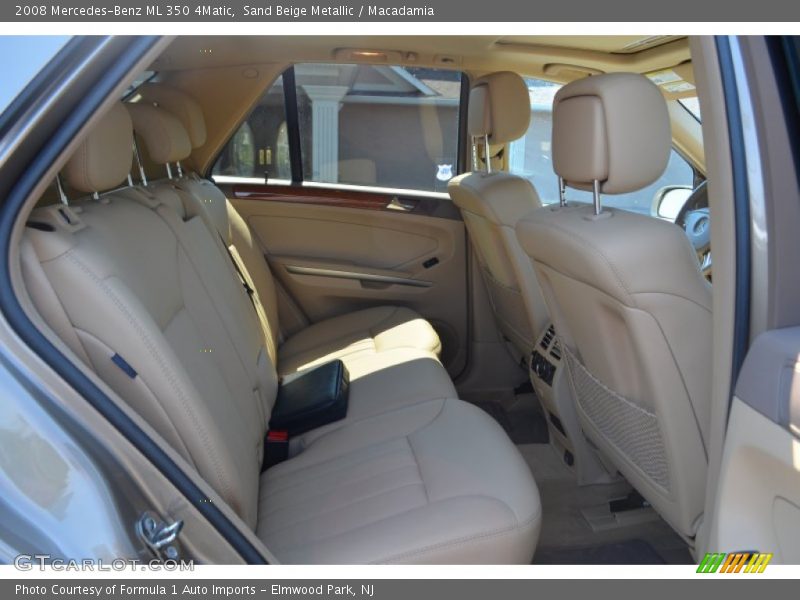 Sand Beige Metallic / Macadamia 2008 Mercedes-Benz ML 350 4Matic