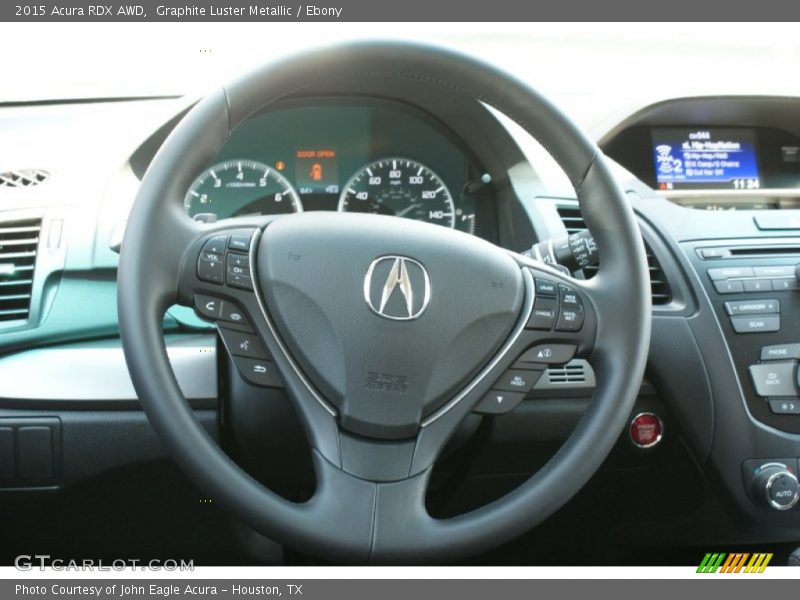 Graphite Luster Metallic / Ebony 2015 Acura RDX AWD