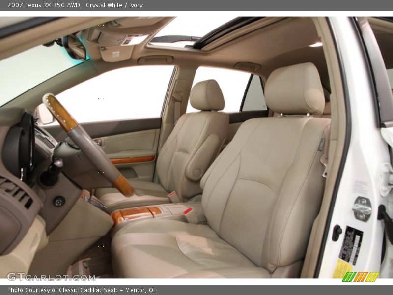 Crystal White / Ivory 2007 Lexus RX 350 AWD