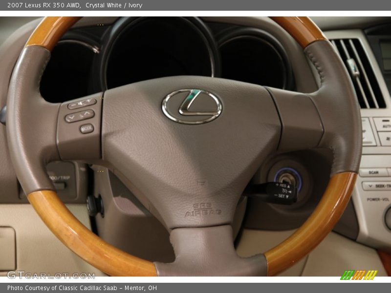 Crystal White / Ivory 2007 Lexus RX 350 AWD