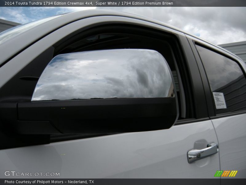 Super White / 1794 Edition Premium Brown 2014 Toyota Tundra 1794 Edition Crewmax 4x4