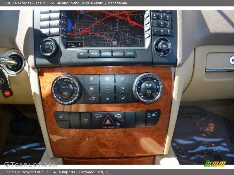 Sand Beige Metallic / Macadamia 2008 Mercedes-Benz ML 350 4Matic
