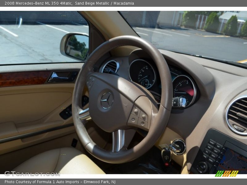 Sand Beige Metallic / Macadamia 2008 Mercedes-Benz ML 350 4Matic