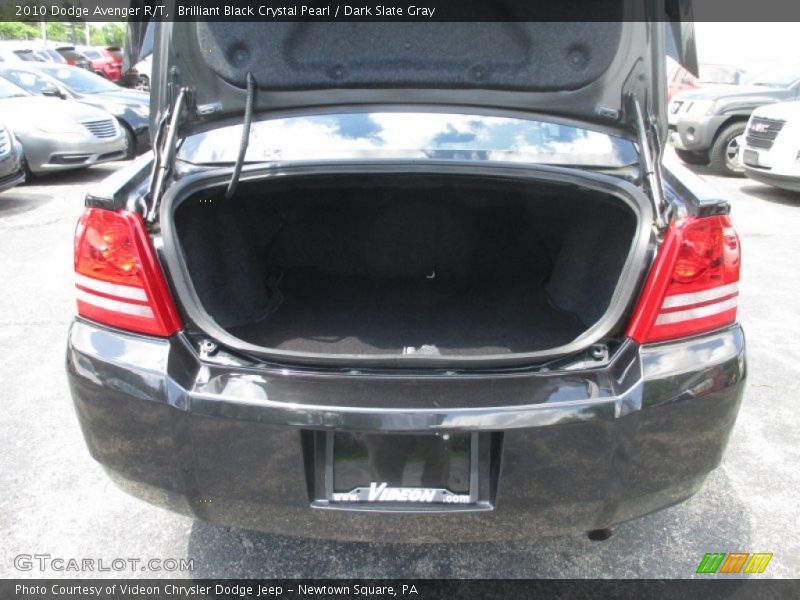 Brilliant Black Crystal Pearl / Dark Slate Gray 2010 Dodge Avenger R/T