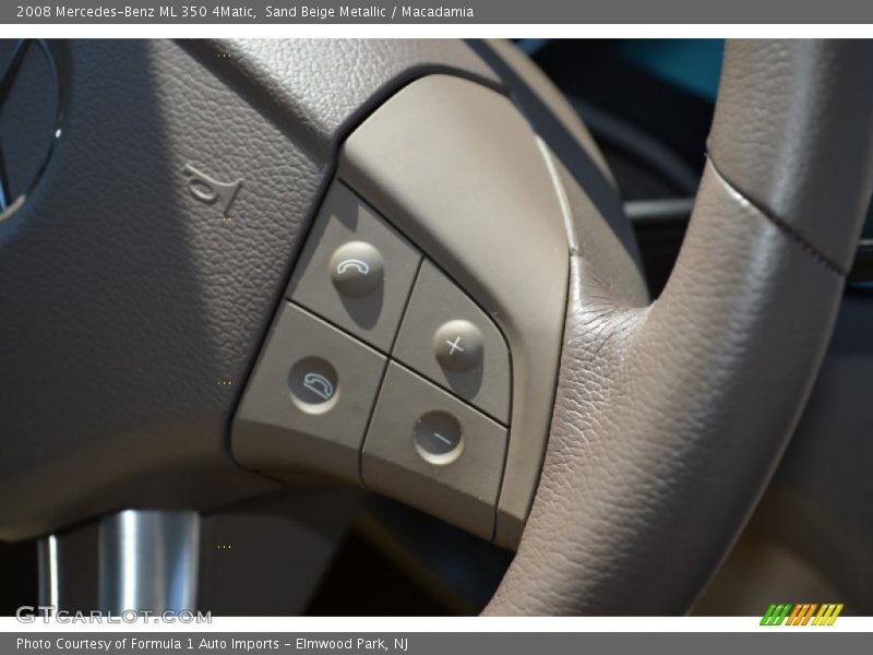 Sand Beige Metallic / Macadamia 2008 Mercedes-Benz ML 350 4Matic