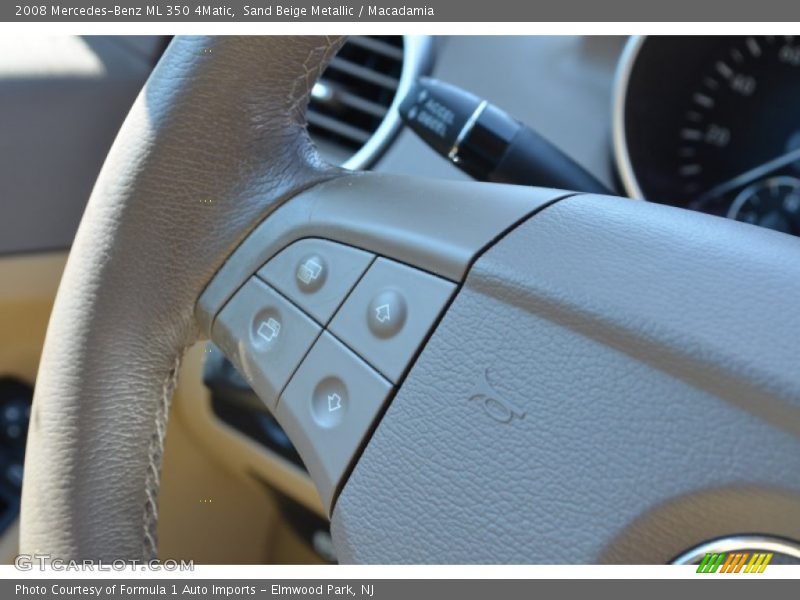 Sand Beige Metallic / Macadamia 2008 Mercedes-Benz ML 350 4Matic