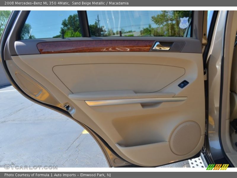 Sand Beige Metallic / Macadamia 2008 Mercedes-Benz ML 350 4Matic