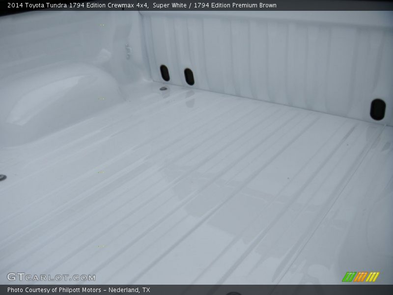 Super White / 1794 Edition Premium Brown 2014 Toyota Tundra 1794 Edition Crewmax 4x4