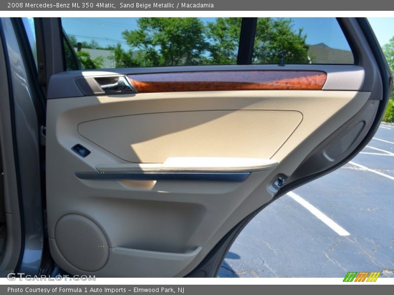 Sand Beige Metallic / Macadamia 2008 Mercedes-Benz ML 350 4Matic