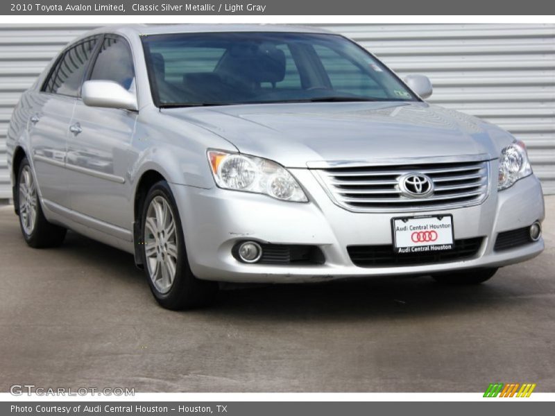 Classic Silver Metallic / Light Gray 2010 Toyota Avalon Limited
