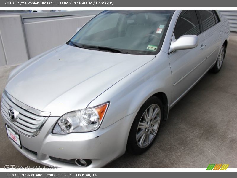 Classic Silver Metallic / Light Gray 2010 Toyota Avalon Limited